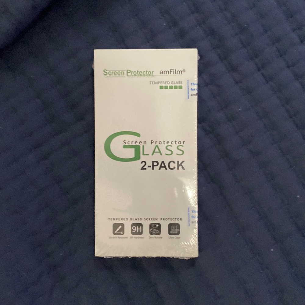 iPhone 8/7/6s/6 plus Screen protector 2 pack UNOPENED